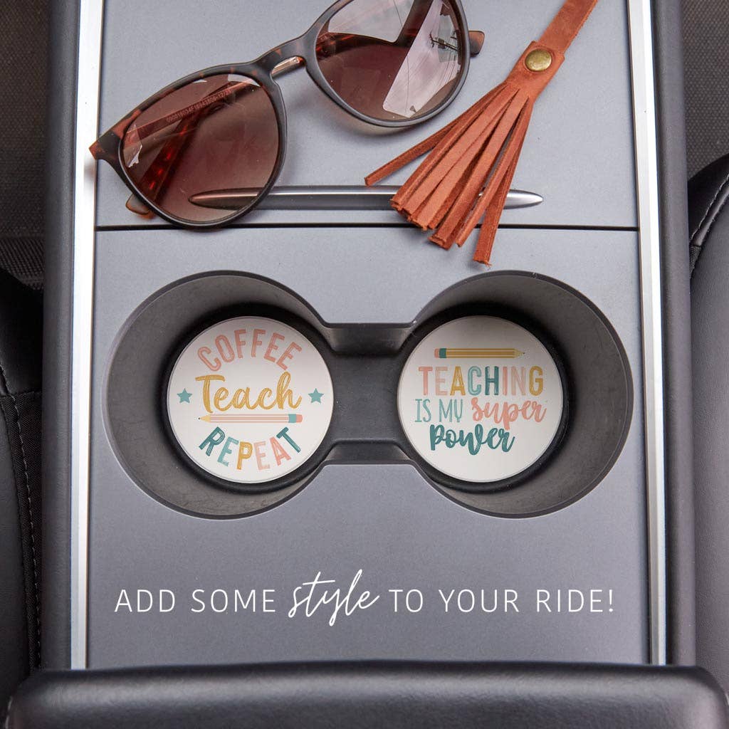Car Coasters, Teacher Gifts, Stocking Stuffer, Classroom