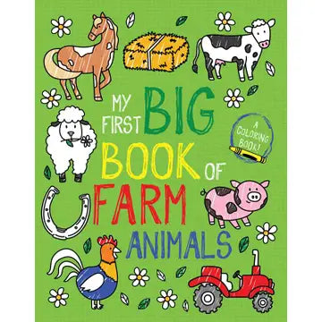 My First Big Book of Farm Animals (My First Big Book of Coloring)