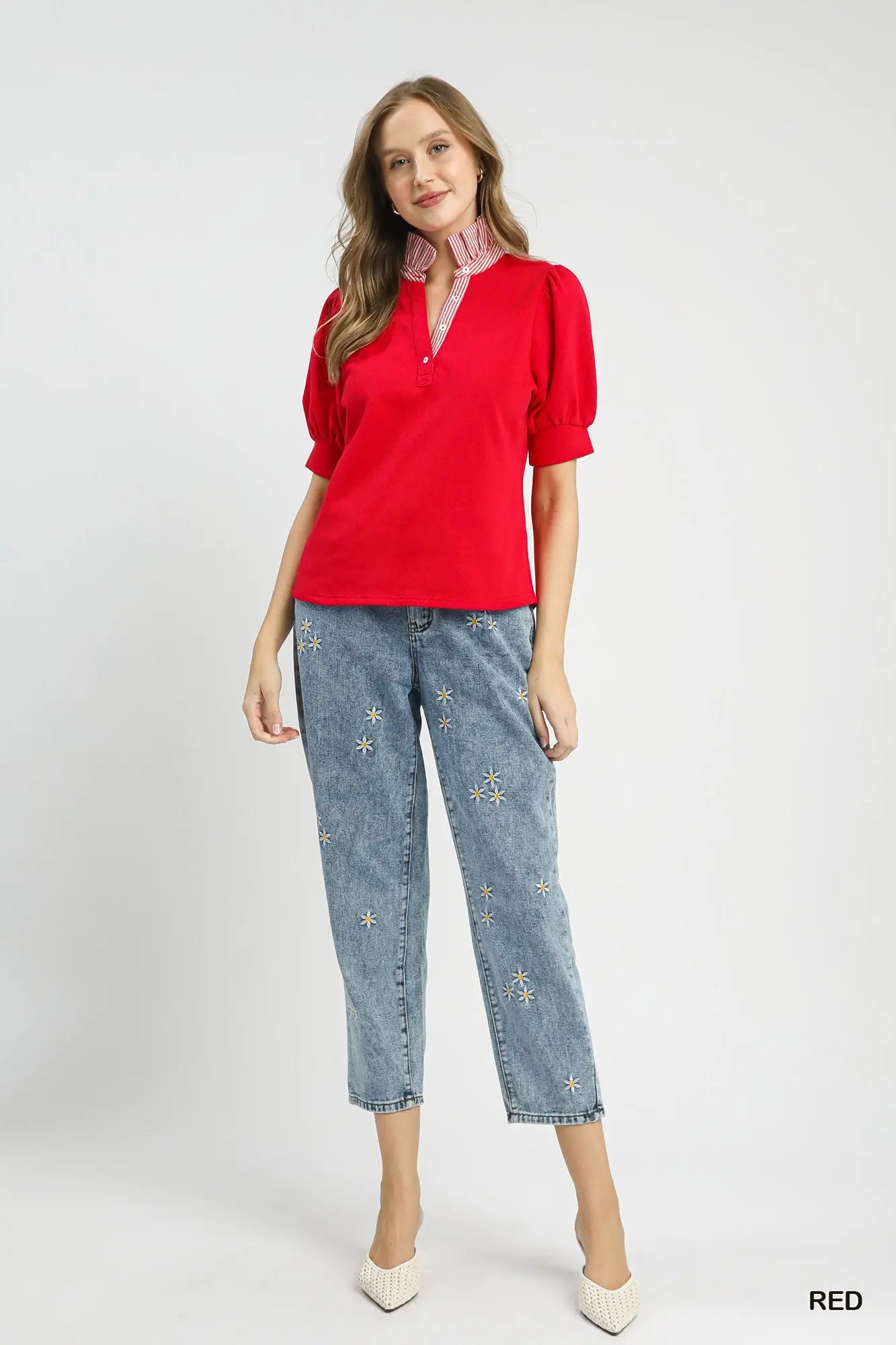 KARLEY TOP - RED