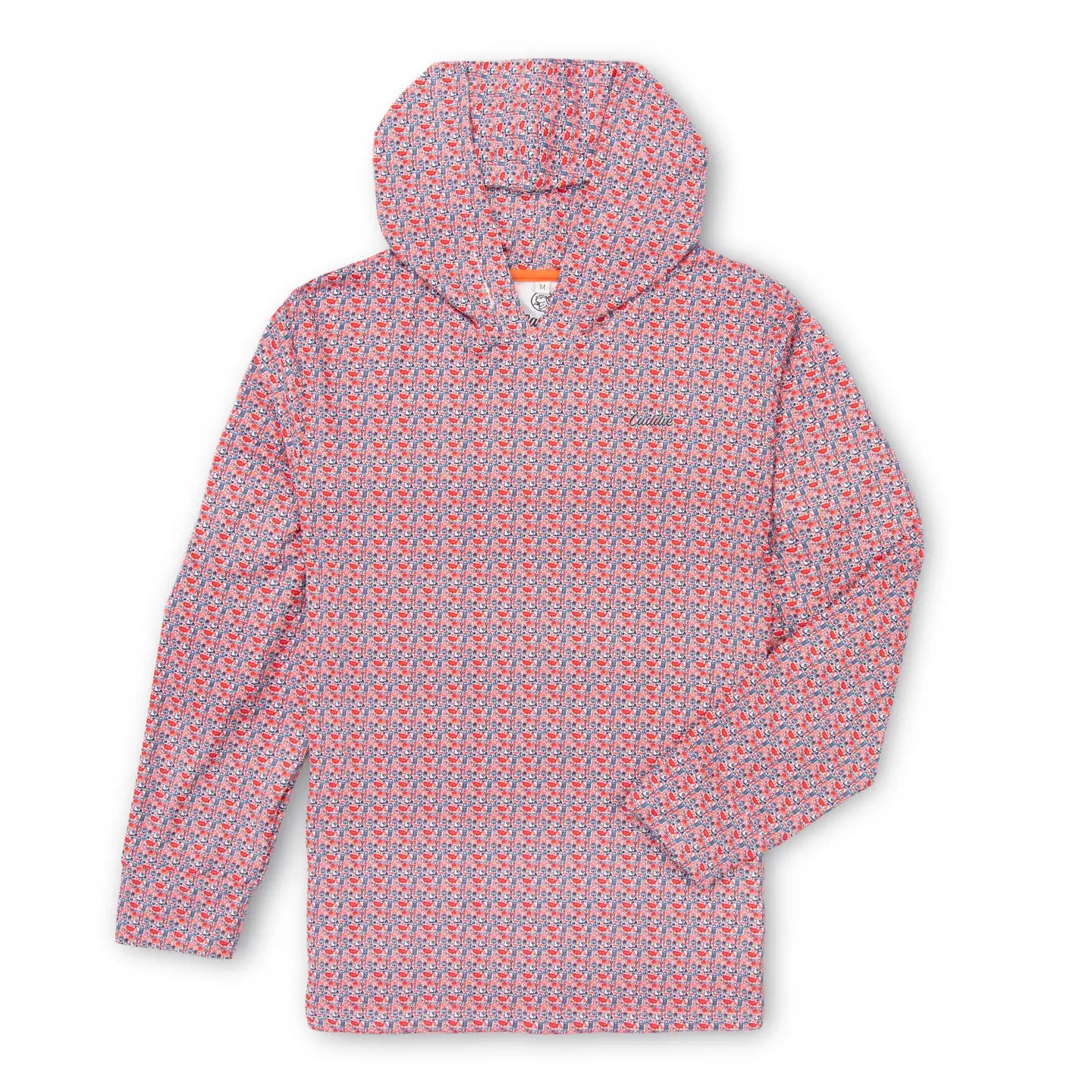 EAGLE PERFORMANCE HOODIE - RED WHITE & BLUE