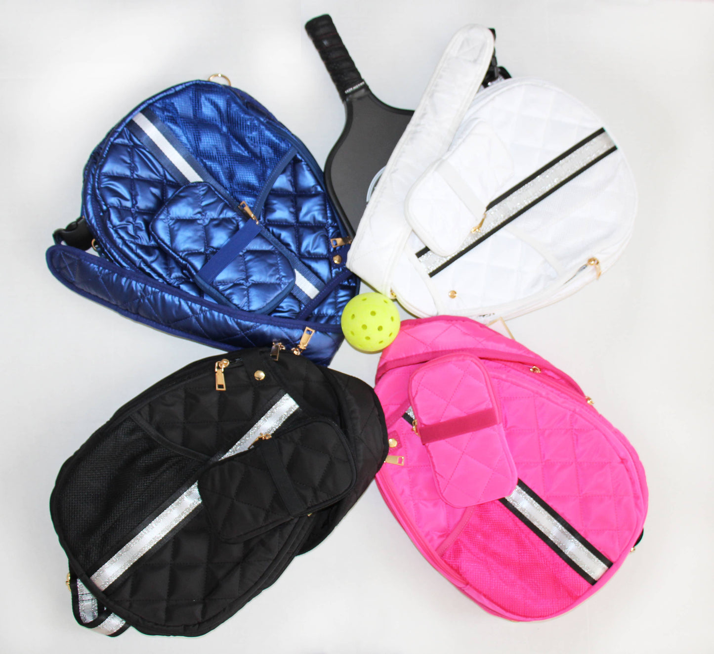 Jillian Pickle Ball Bag Sling Black-Closeout Deal!