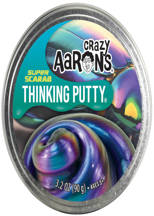SUPER SCARAB THINKING PUTTY TIN