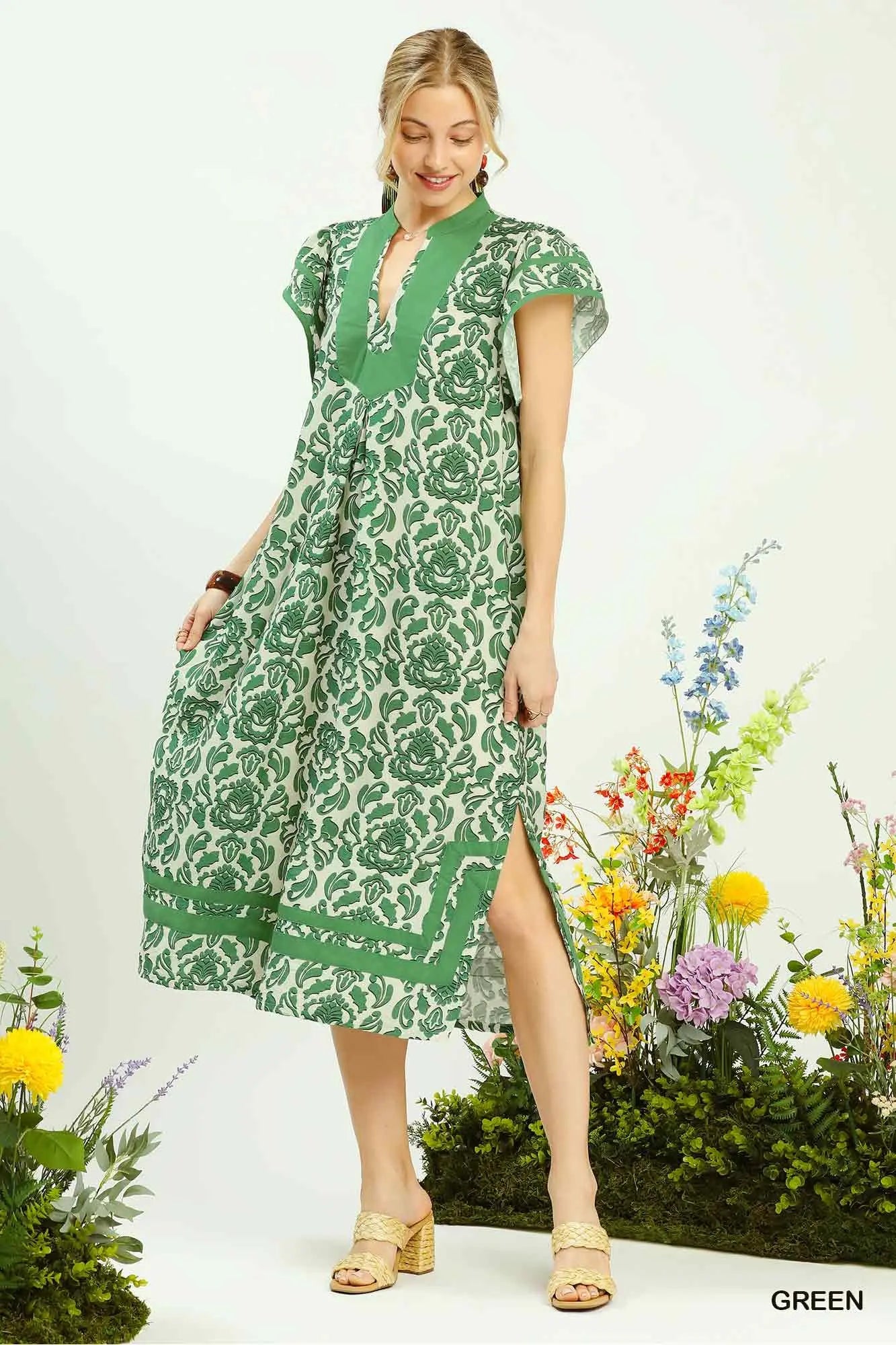 MYAH DRESS - GREEN
