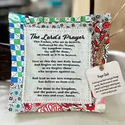 HANDMADE PRAYER QUILT: CROSS