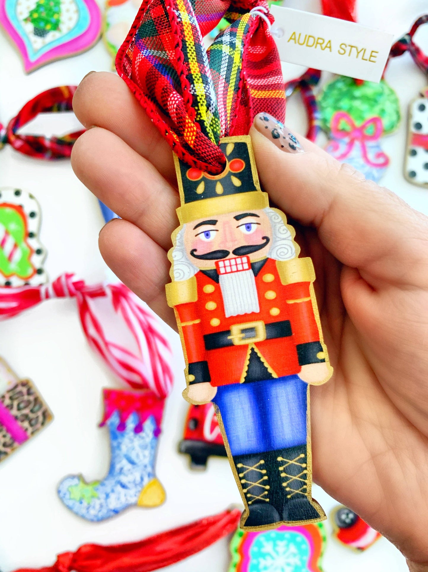 Whimsical Christmas Ornament Holiday Decor - Nutcracker