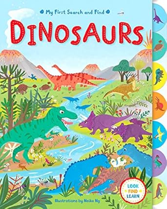 My First Search and Find: Dinosaurs Board book
