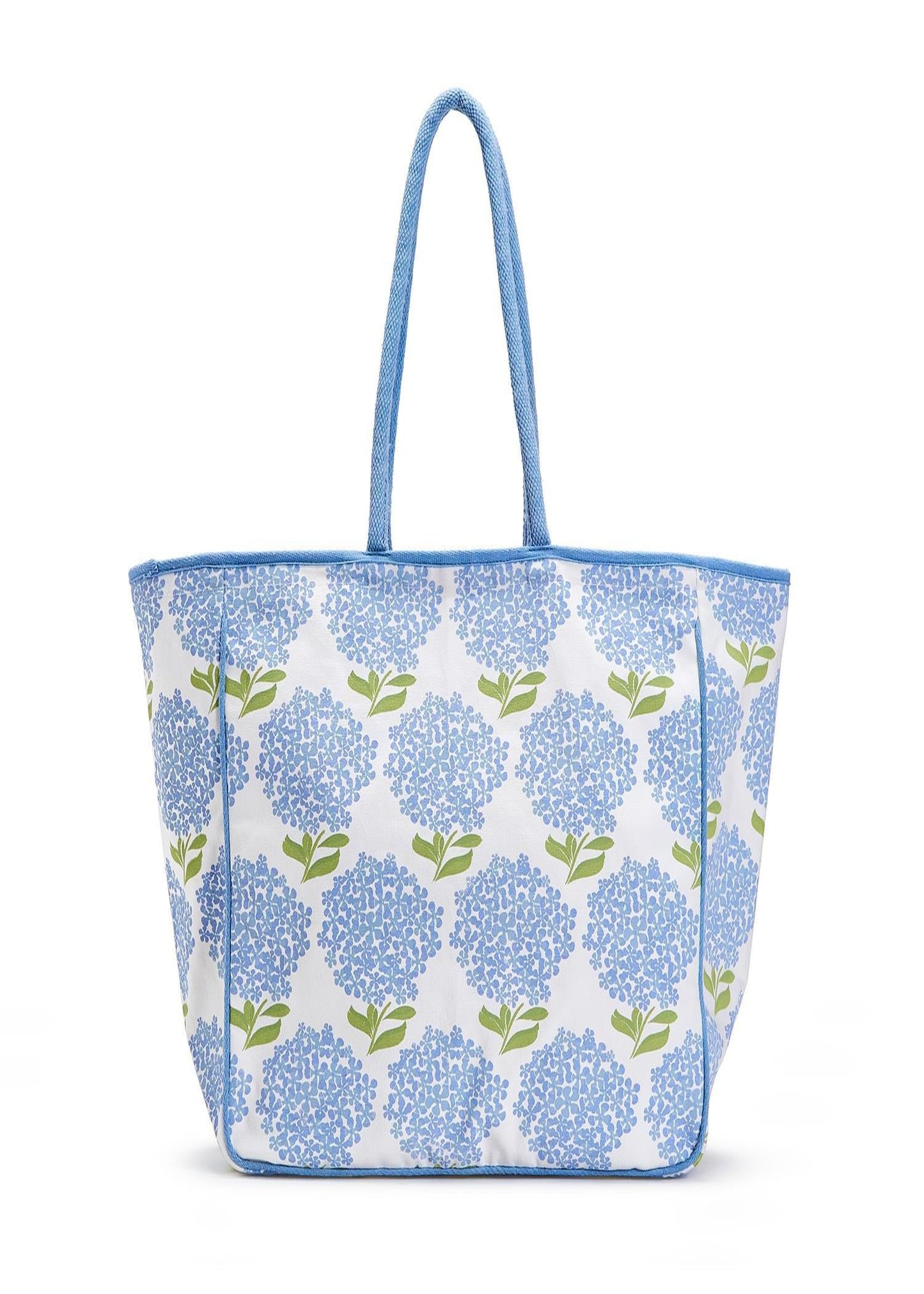 Hydrangea Printed Tote Bag - Cotton Canvas