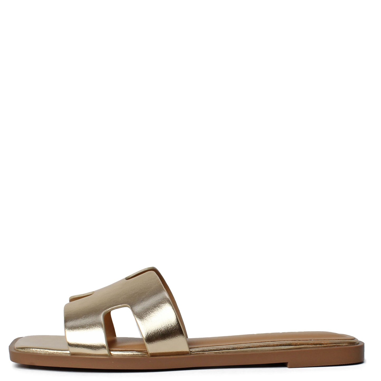 KNIT SHOES - GOLD