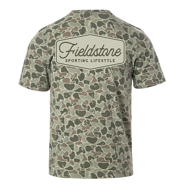 MARSH CAMO LOGO TEE