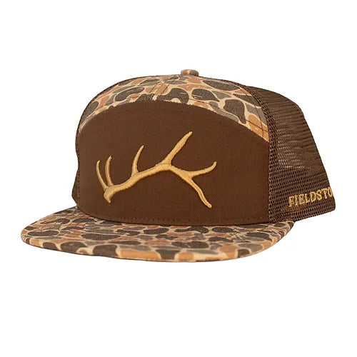 7 PANEL BACKWOODS SHED HAT - CAMO