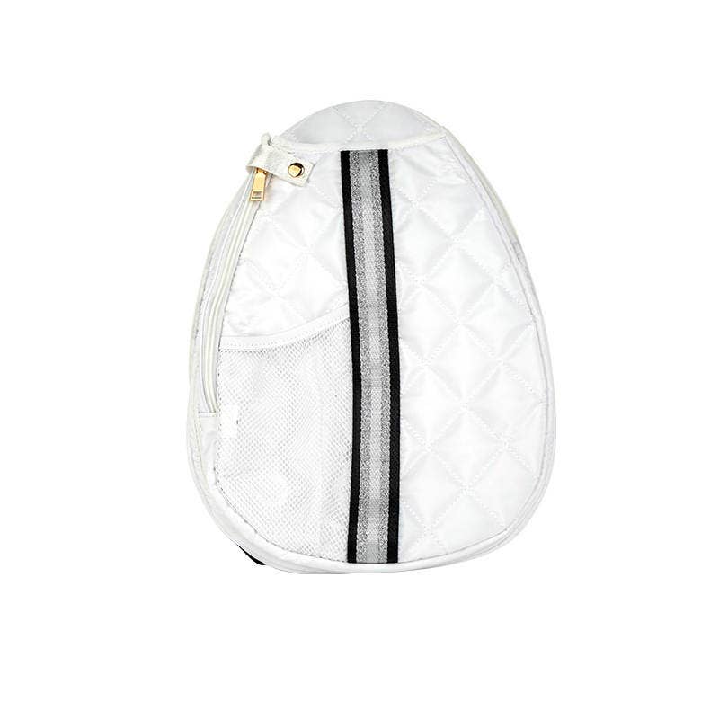 Jillian Pickle Ball Bag Sling Courtly White - Closeout Deal