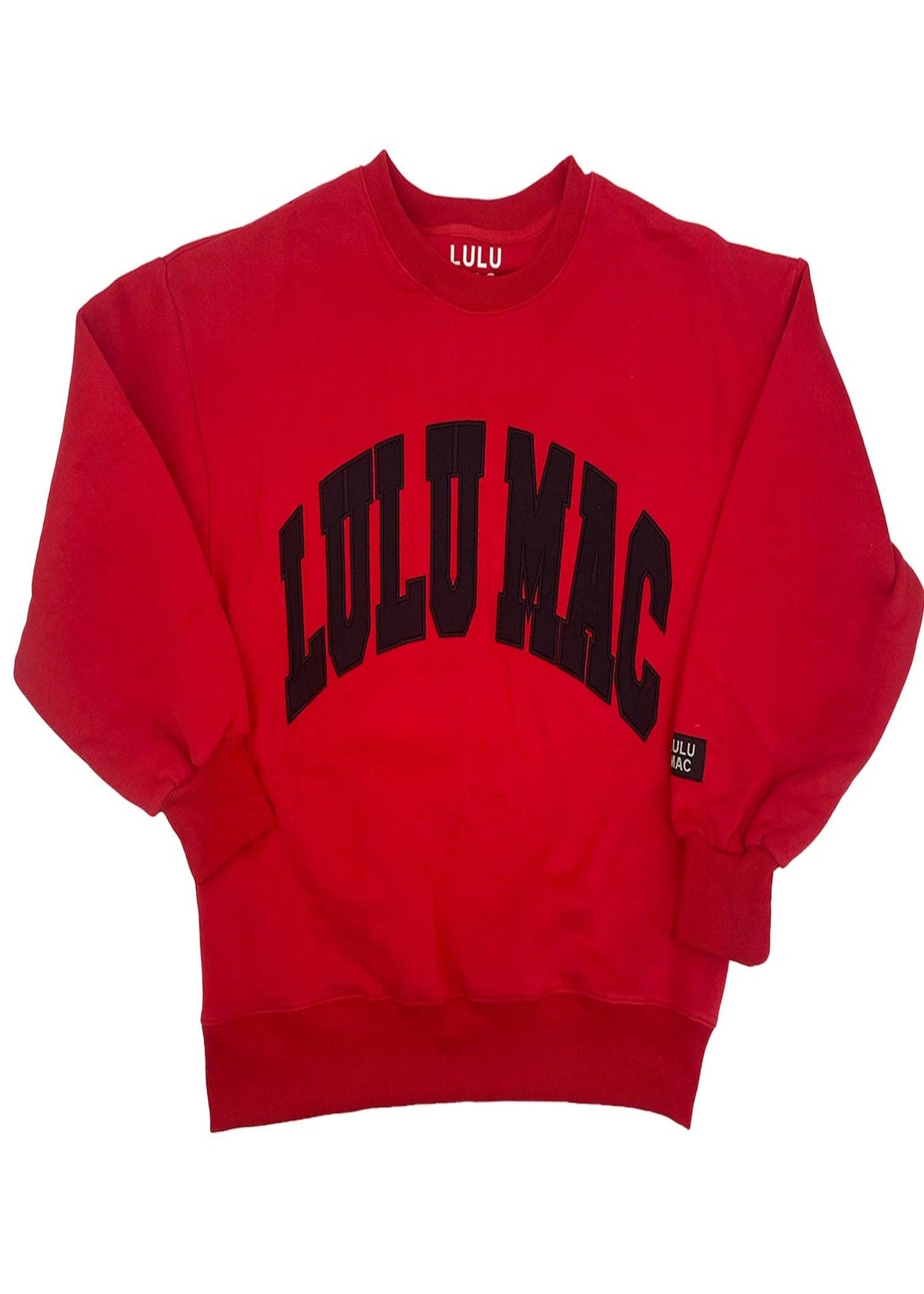 Red/Black - Stitch Sweatshirt
