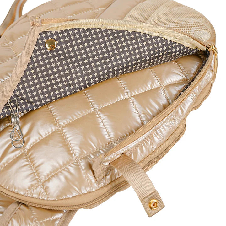 JILLIAN PICKLEBALL SLING CROSS COURT- CHAMPAGNE