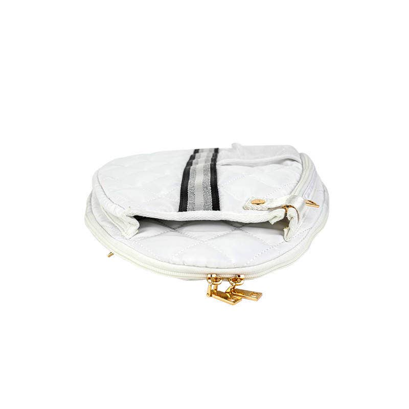 Jillian Pickle Ball Bag Sling Courtly White - Closeout Deal