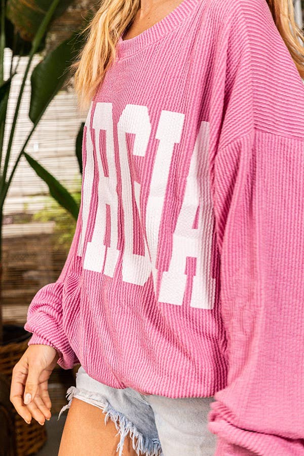 Georgia Comfy Oversize Graphic Sweatshirt, Gameday