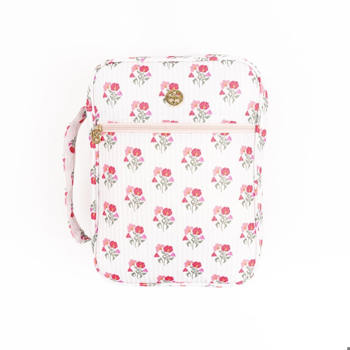 Bible Cover Printed Meadow Blush
