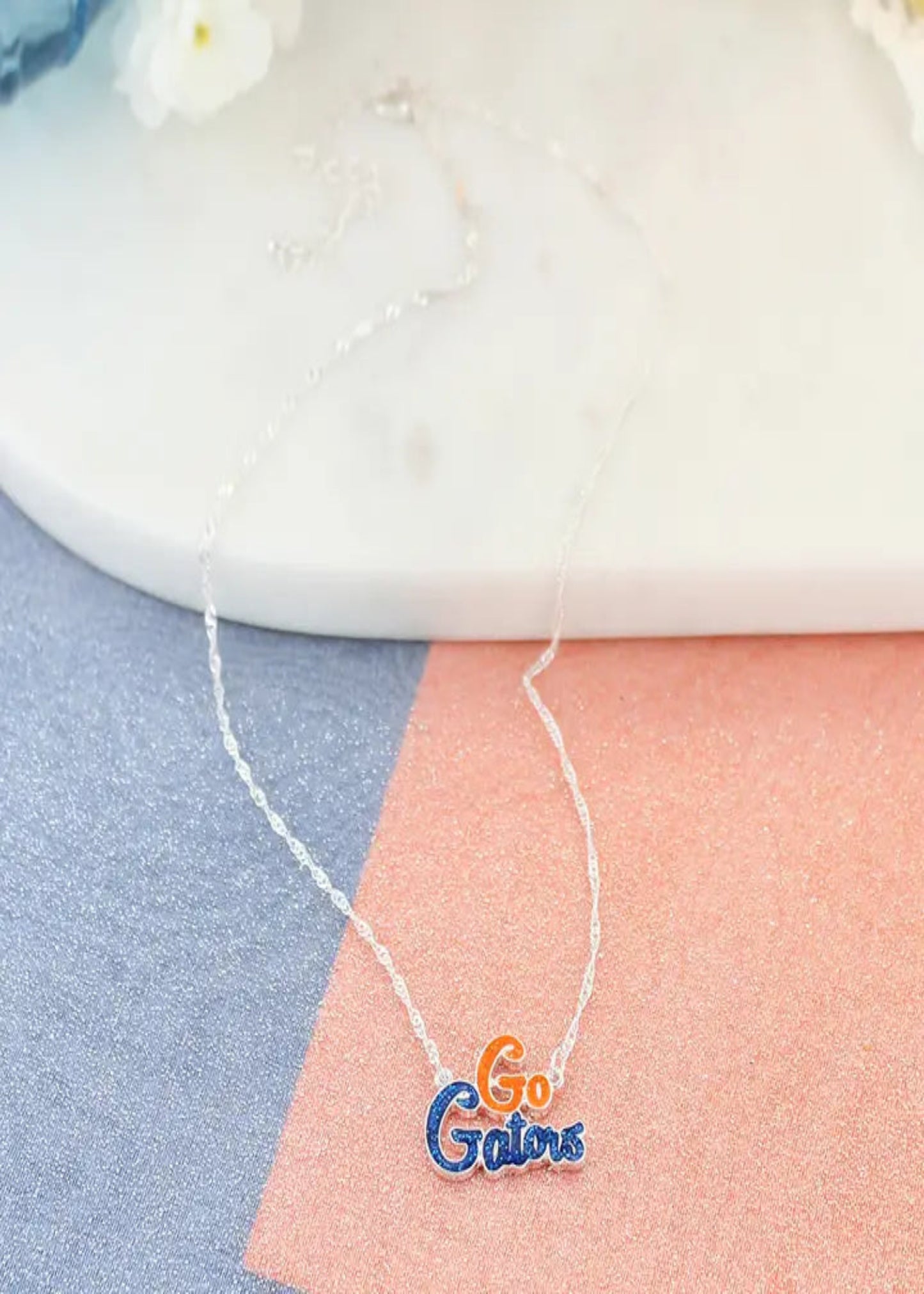 FLORIDA SLOGAN NECKLACE-FLORIDA