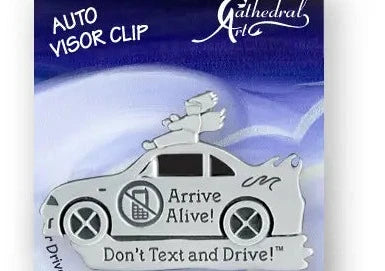 ARRIVE ALIVE AUTO VISOR CLIP