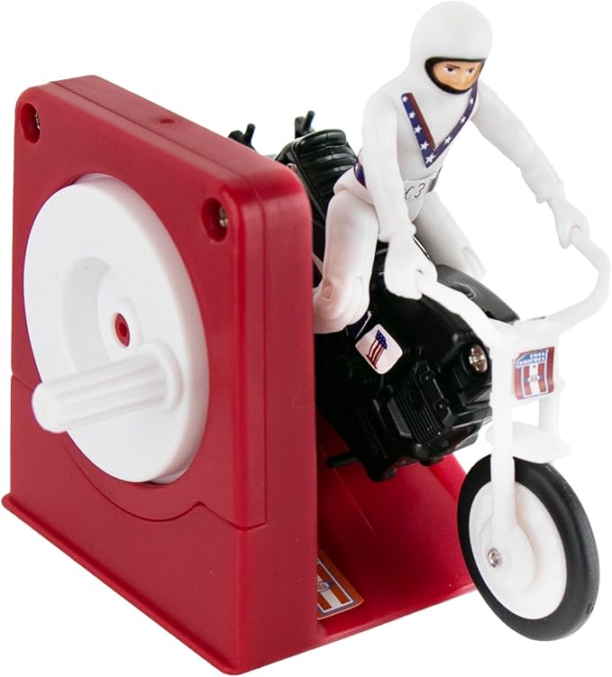 WORLDS SMALLEST EVEL KNIEVEL STUNT CYCLE