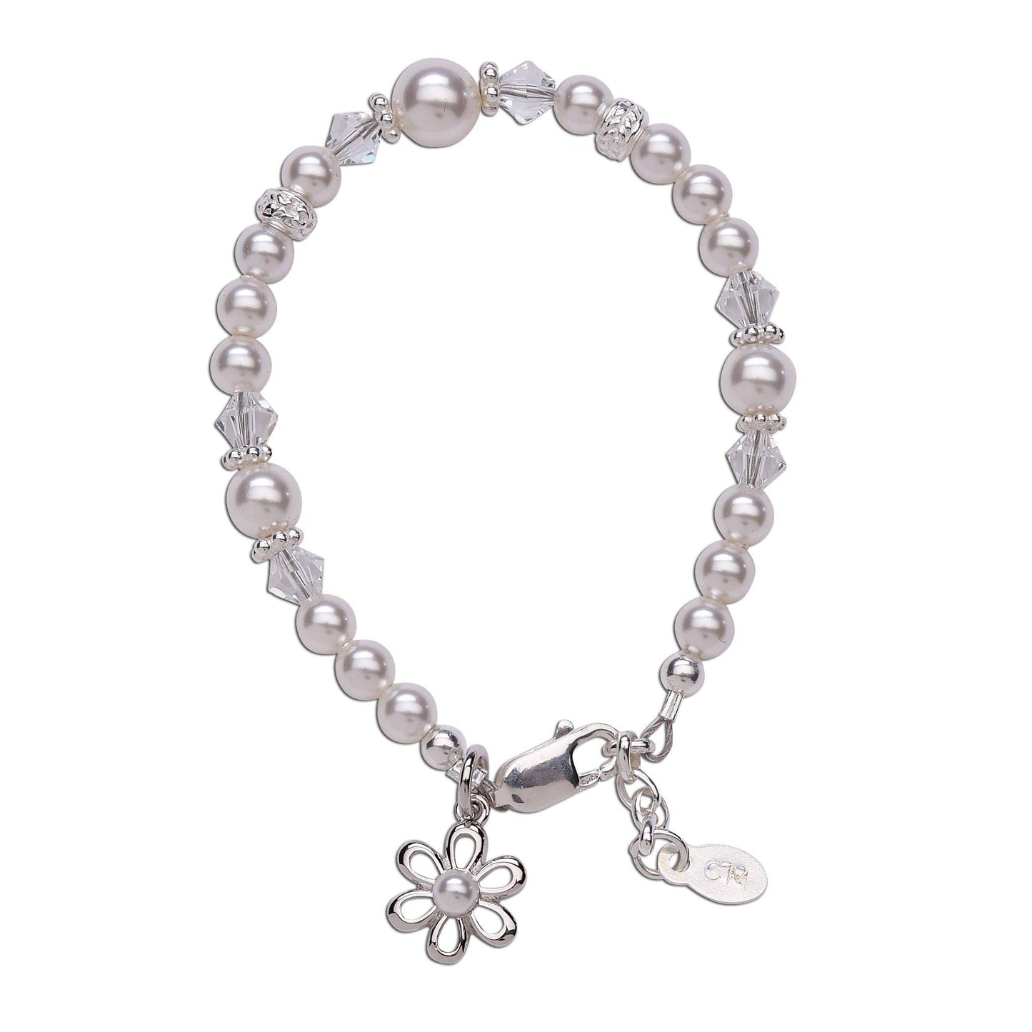 LILA STERLING SILVER AND BABY BRACELET