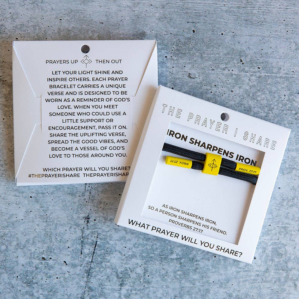 IRON SHARPENS IRON Bracelet ⚾️Spring Training⚾️