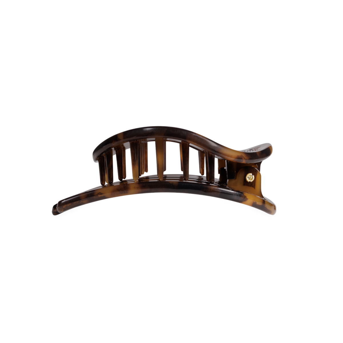 Tortoise | Medium | Flat Circle Hair Clip
