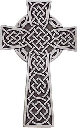 Celtic Cross Visor Clip