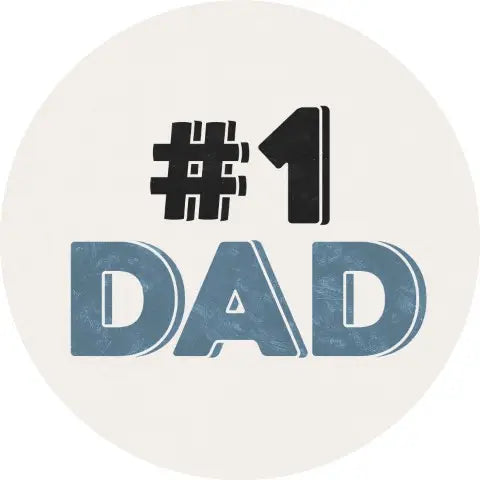 CAR COASTERS - #1 DAD