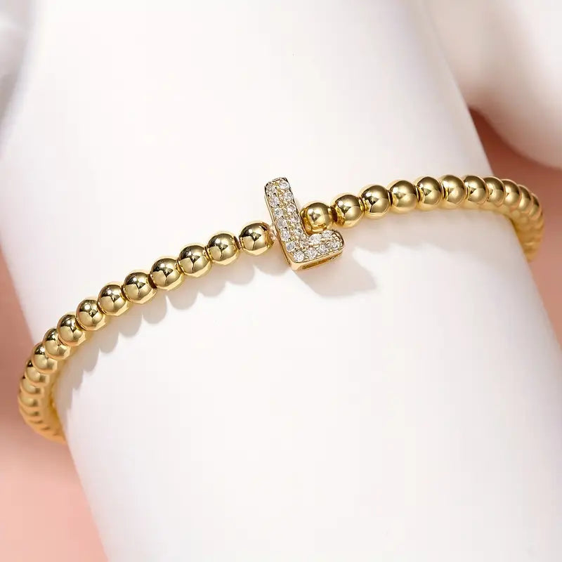 PERSONALIZED LETTER BRACELET