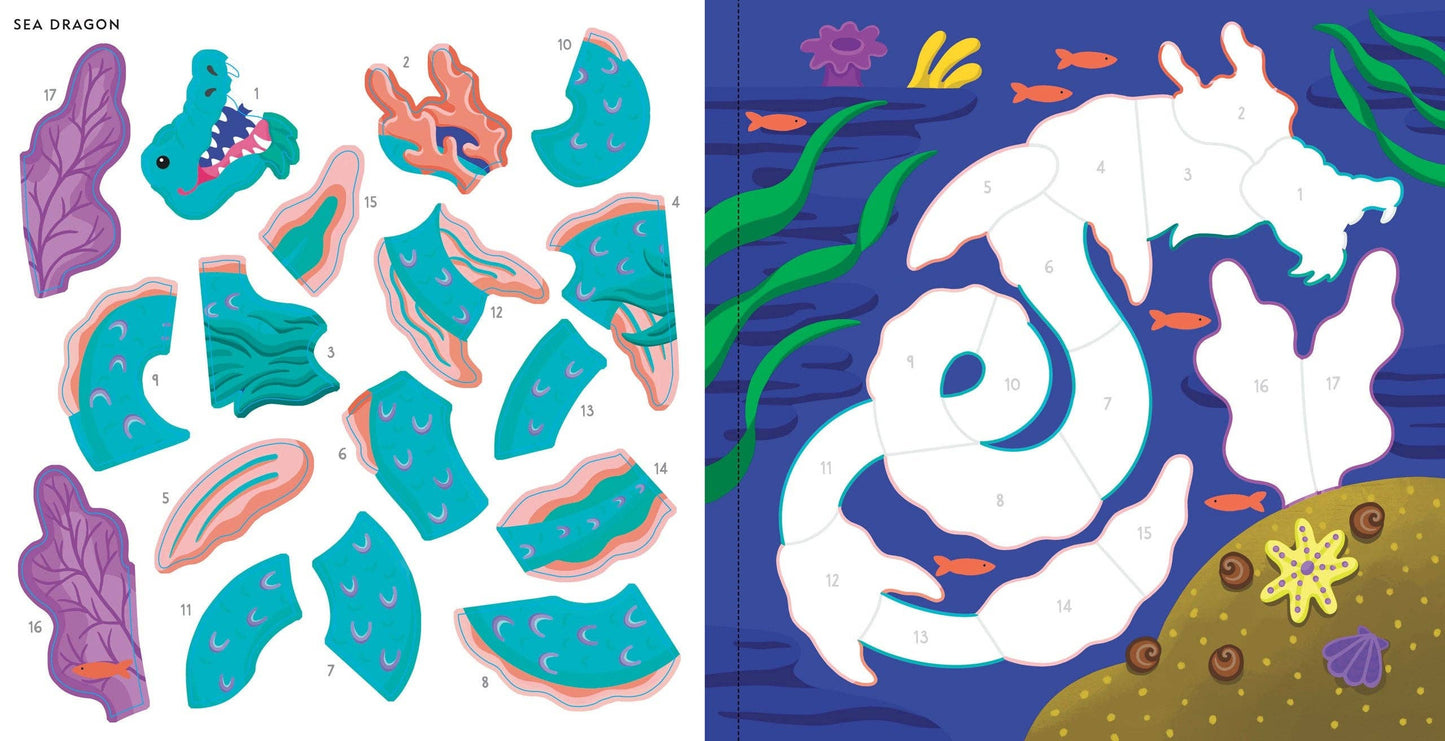 My First Color-by-Sticker Book -- Mermaids & More