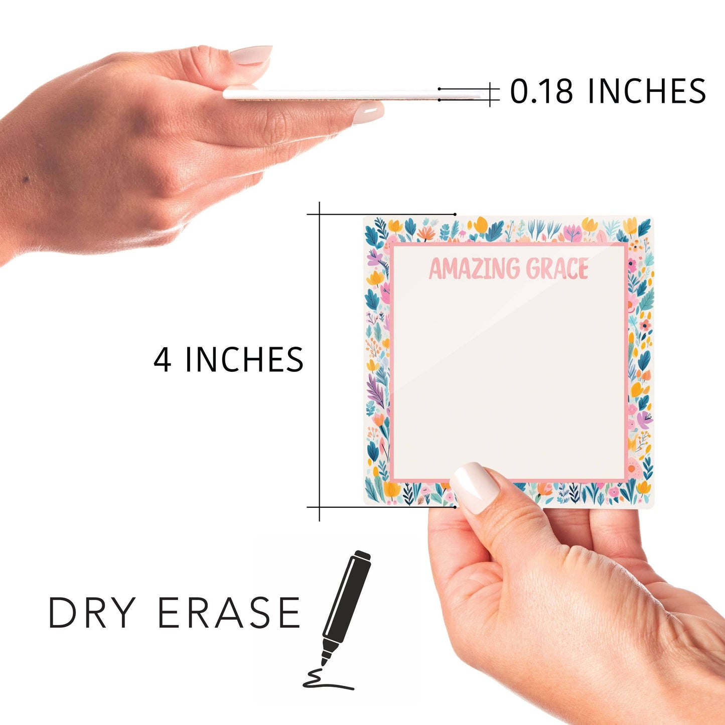 Dry Erase Board, Spiritual Message Board, Glass Marker Board