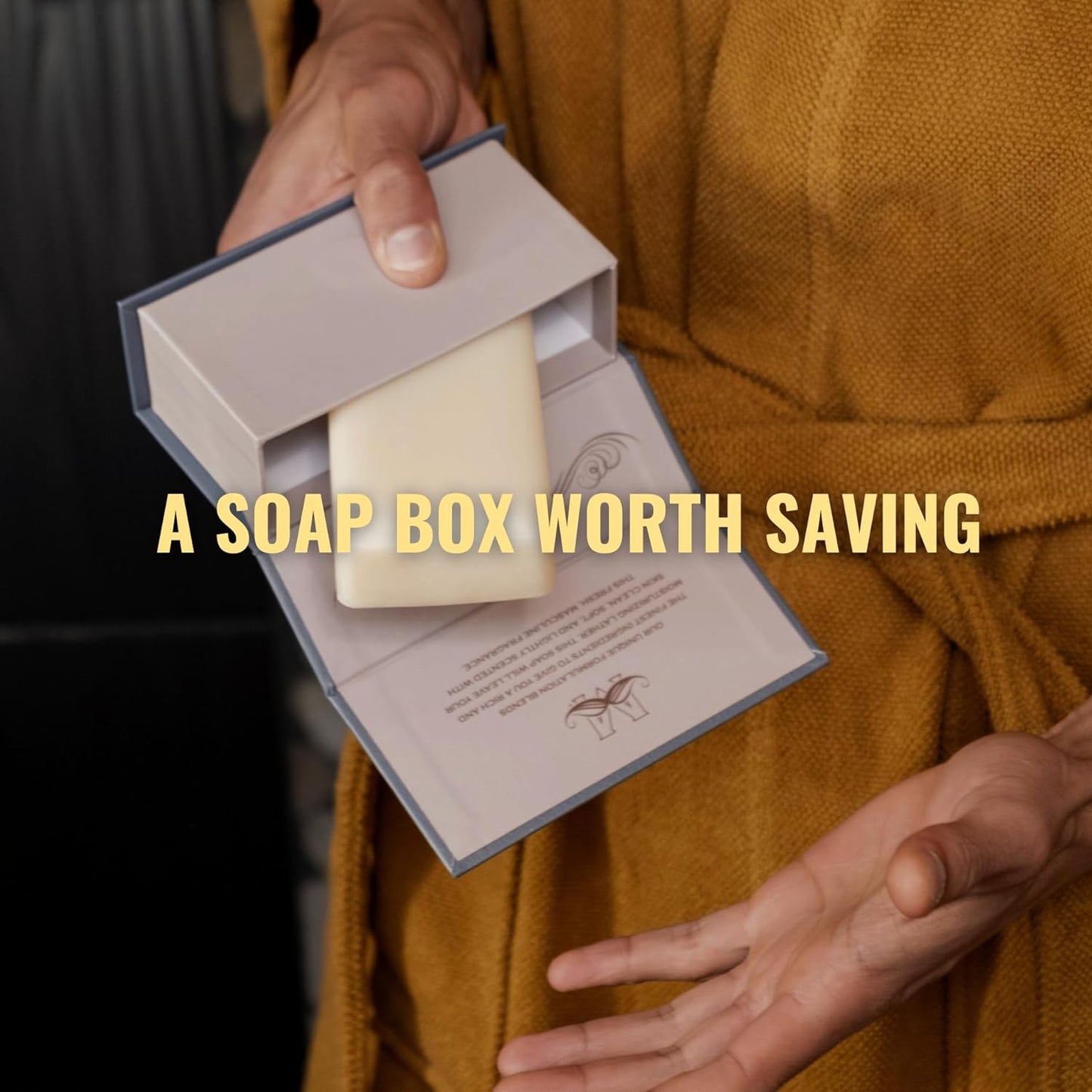 REFRESHING MAN BAR-PEPPERED PATCHOULI FRAGRANCE