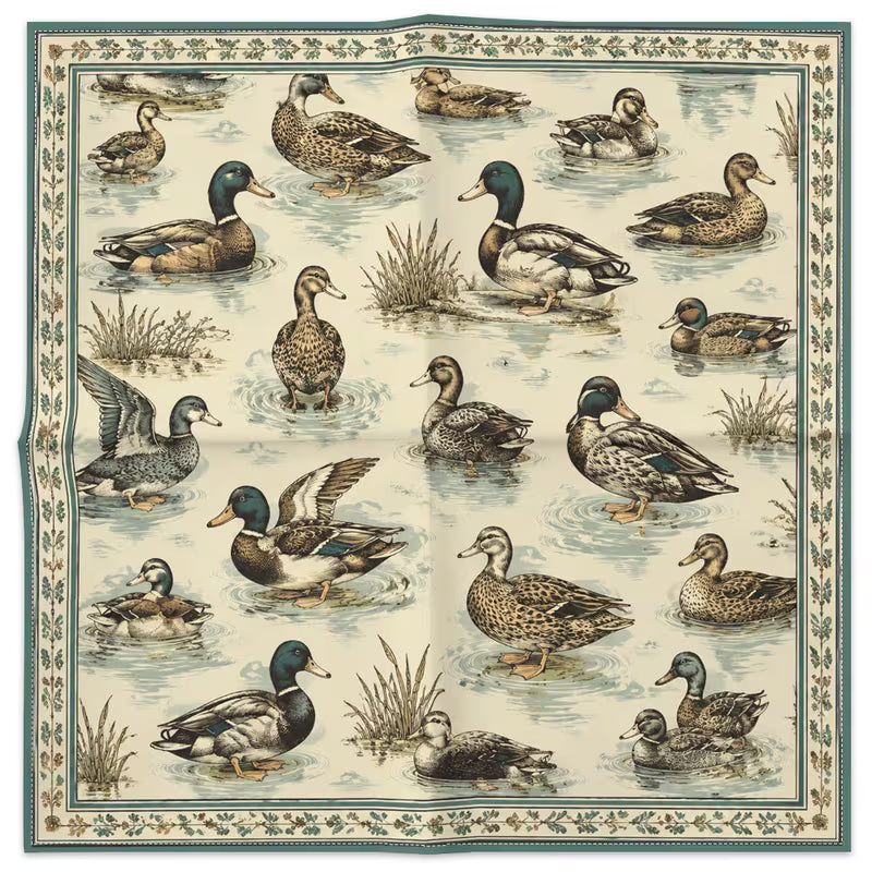 VINTAGE DUCK SCARF