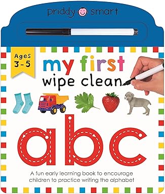 My First Wipe Clean: ABC: A fun early-learning book for kids to practice their pen control skills