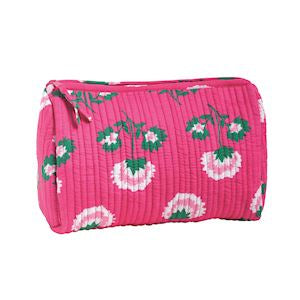 Peony Block Print Case - Pink