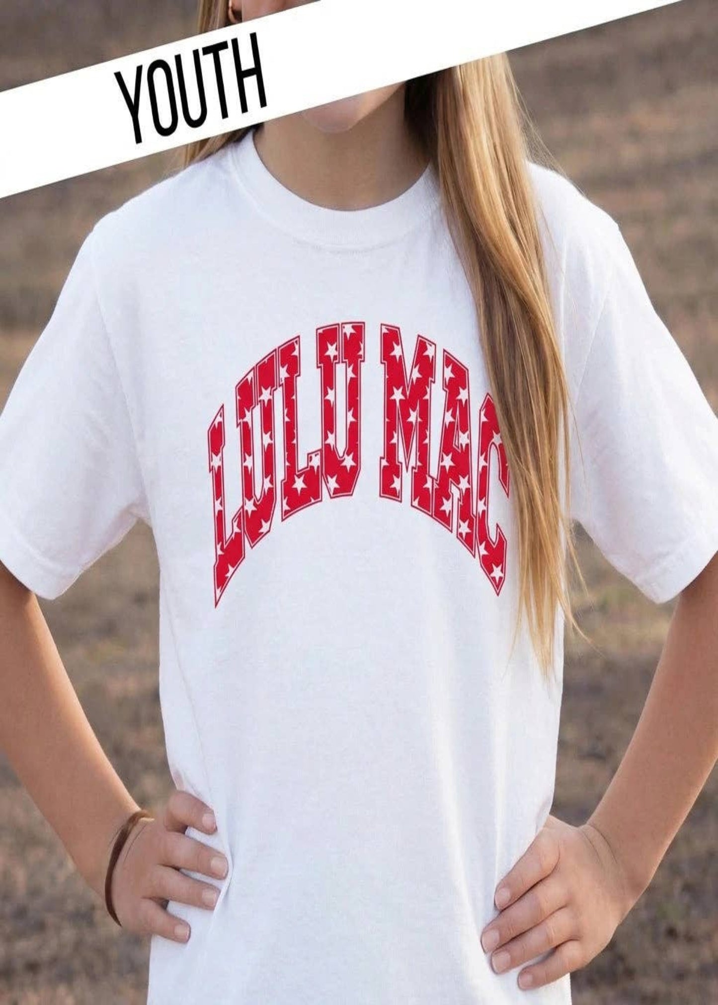 RED YOUTH COMFORT COLORS TEE YOUTH