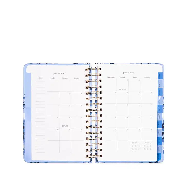 12 Month Medium Planner - Floral Toile