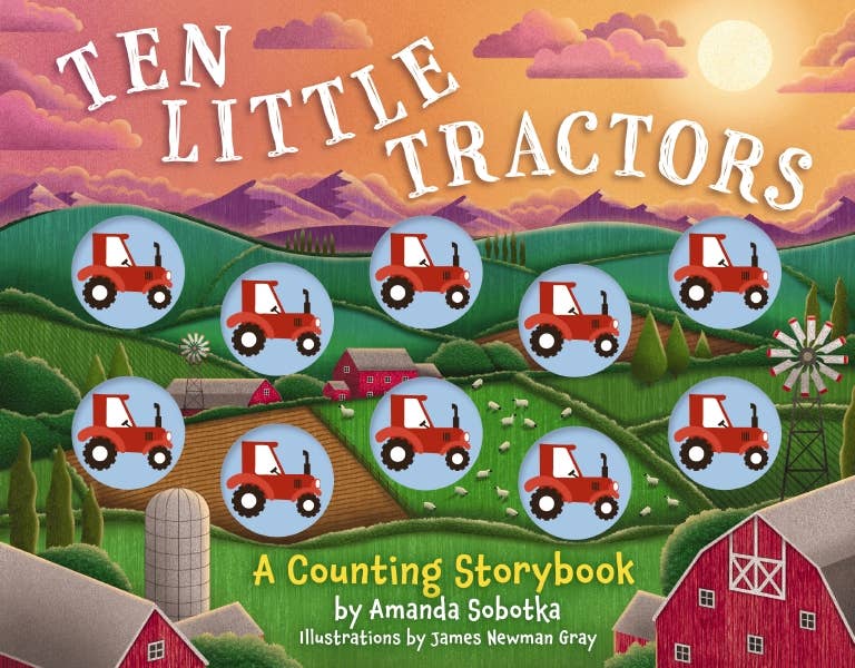 Ten Little Tractors Storybook
