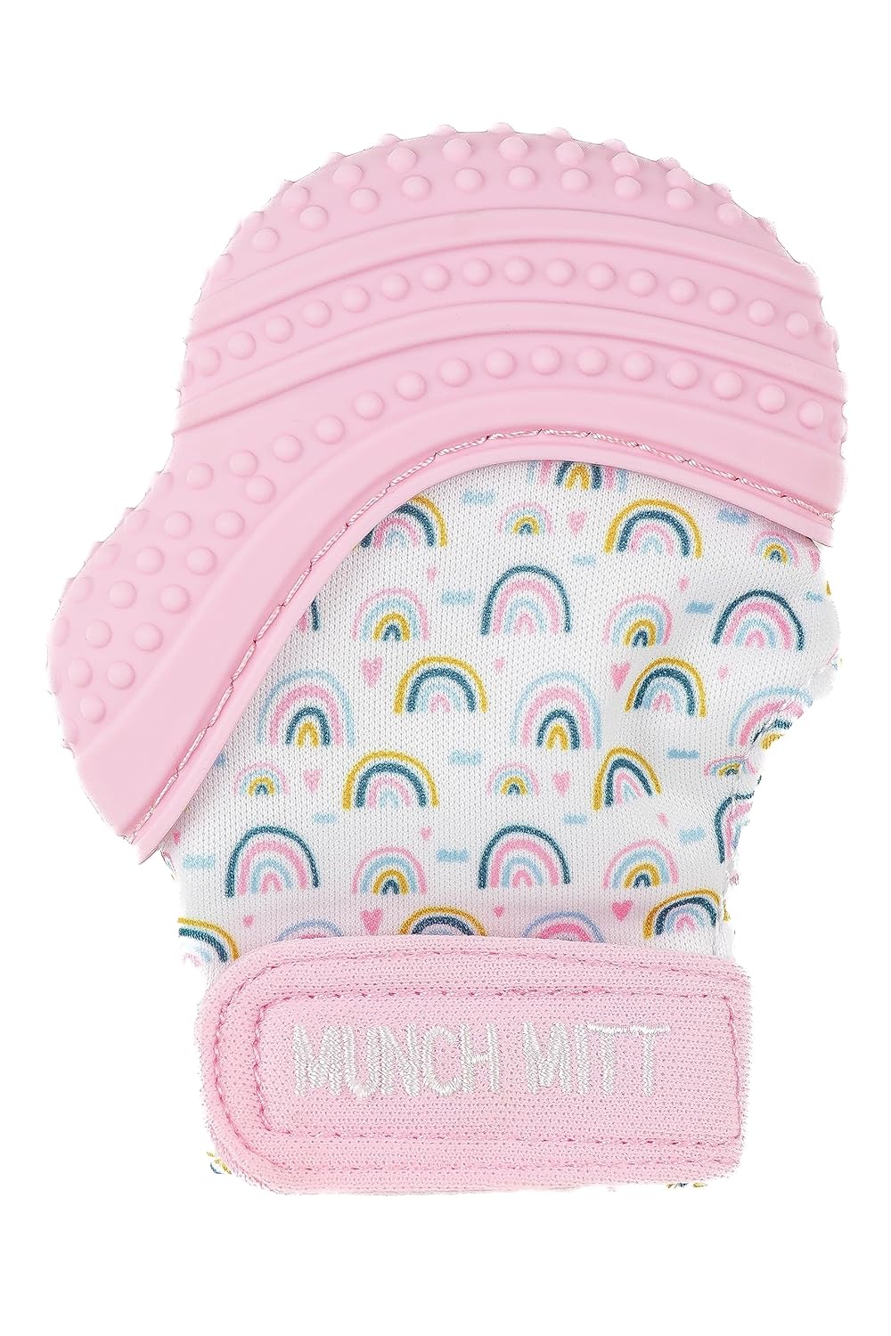 MUNCH MITT-PINK RAINBOW