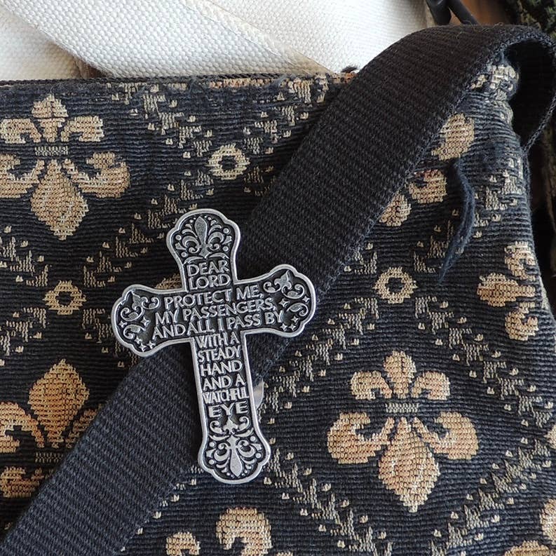 Motorist Prayer Visor Clip