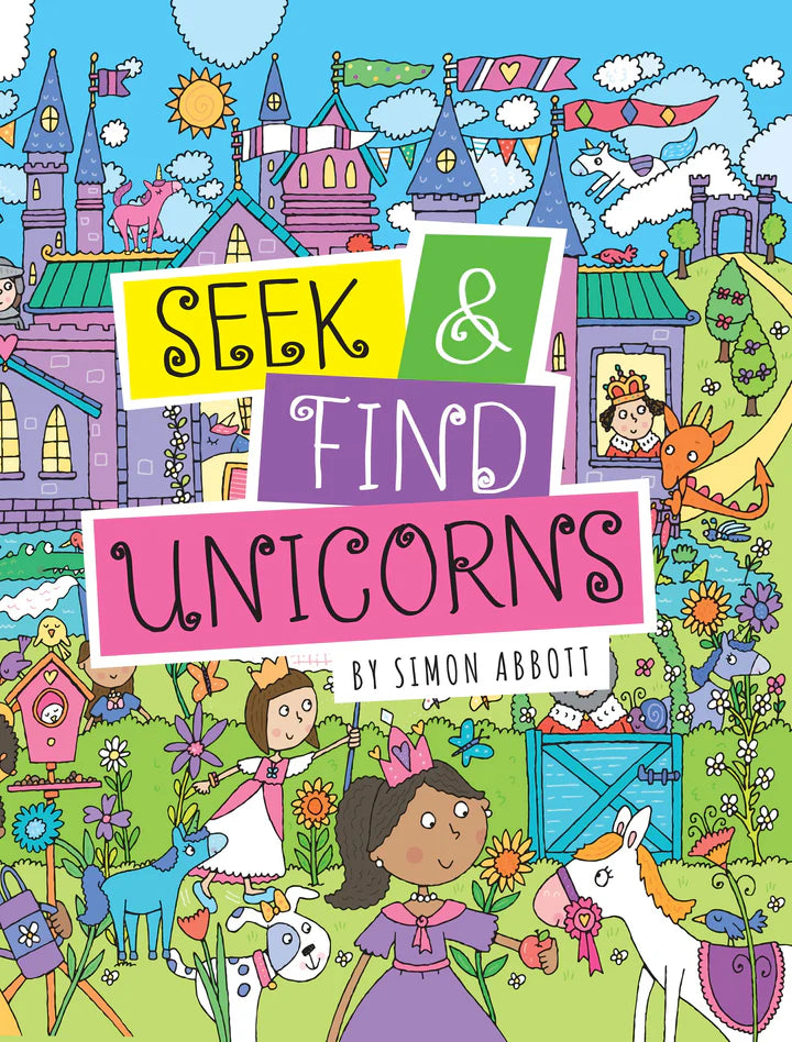 SEEK & FIND UNICORNS BOOK