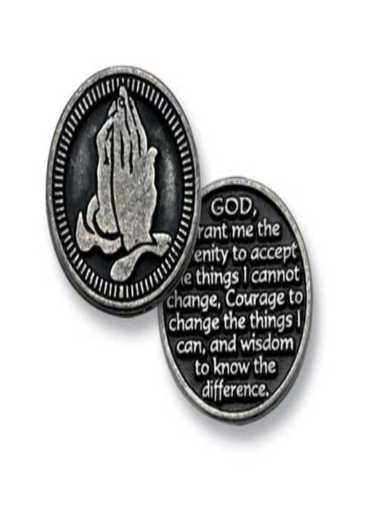 Praying Hands Token
