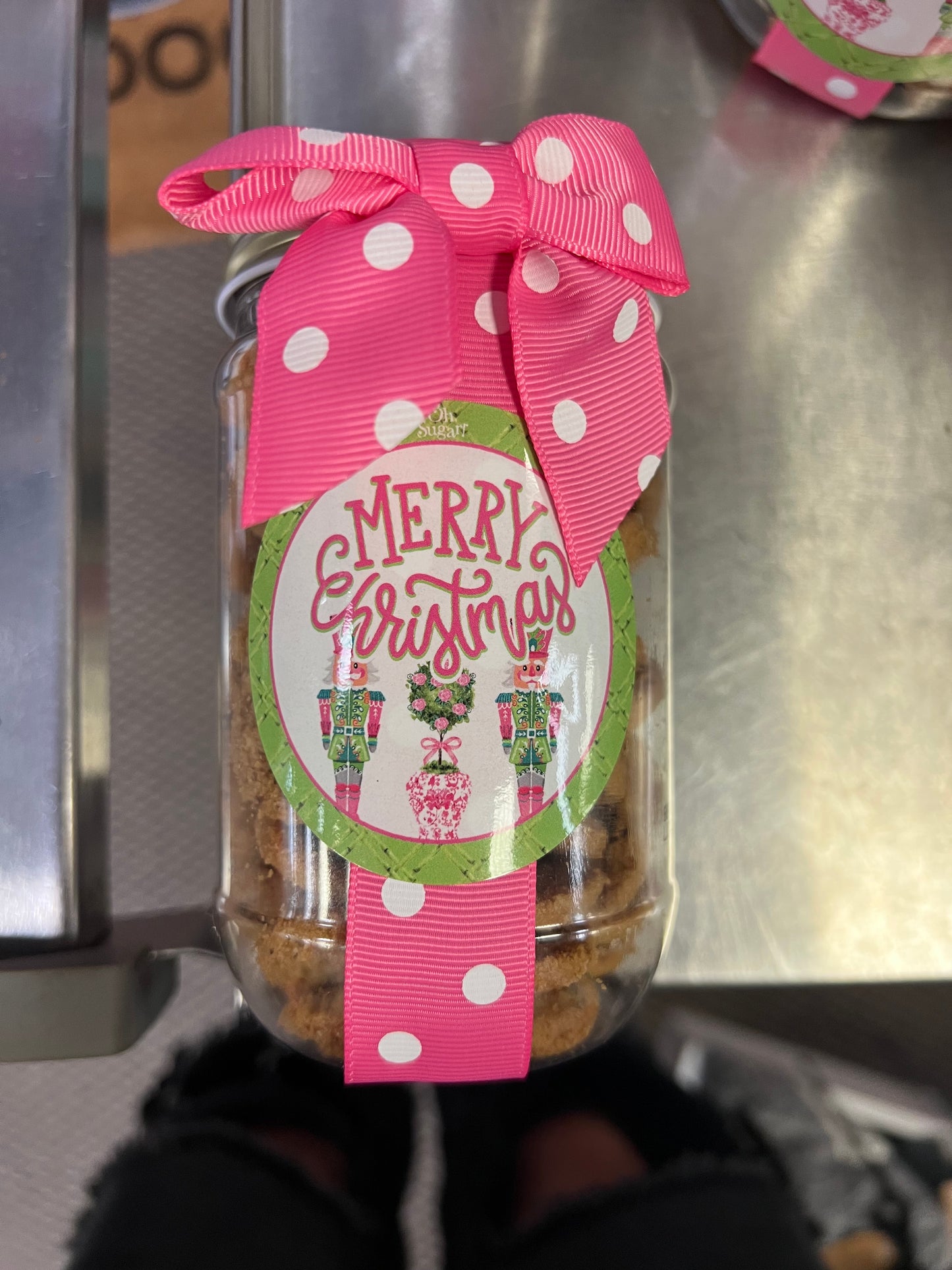 CHOCOLATE CHIP COOKIES - 5 OUNCE PLASTIC JAR
