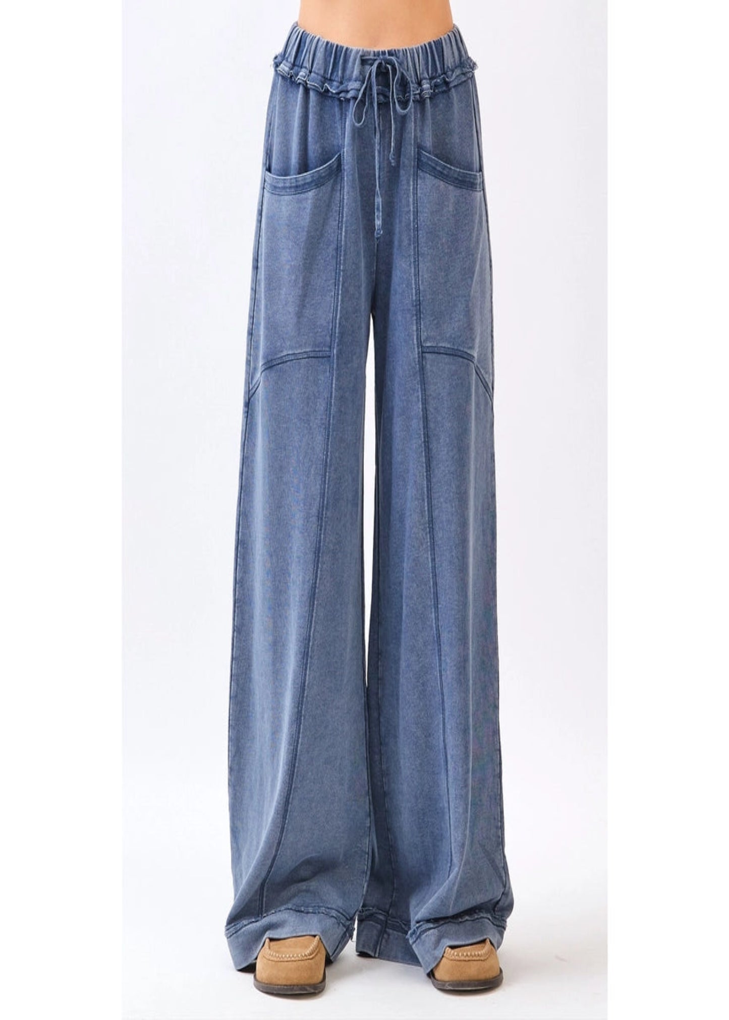 DENIM COZY PANTS