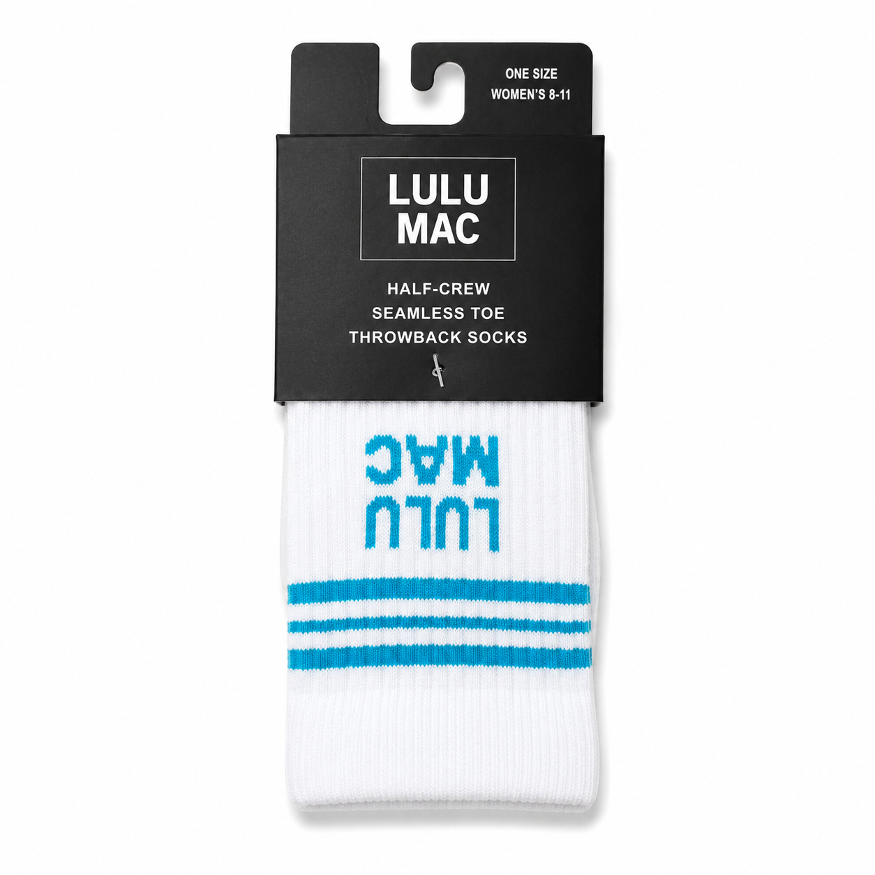 Lulu Mac Socks Single Pair - TURQUOISE
