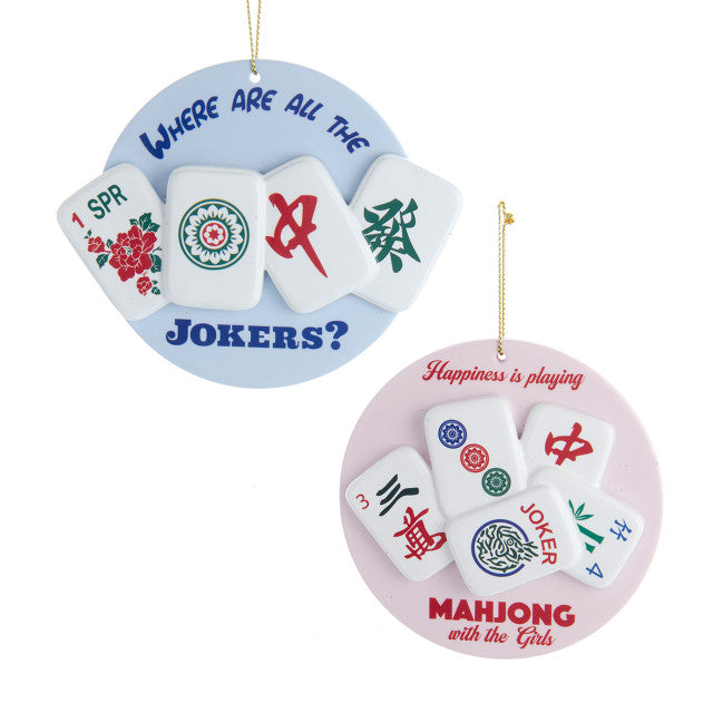 MAHJONG ORNAMENT SET