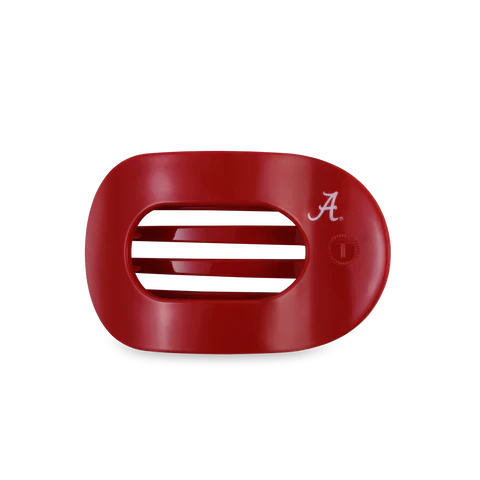TELETIES Flat Round Hair Clip for Women - Durable Plastic Hair Accessory
