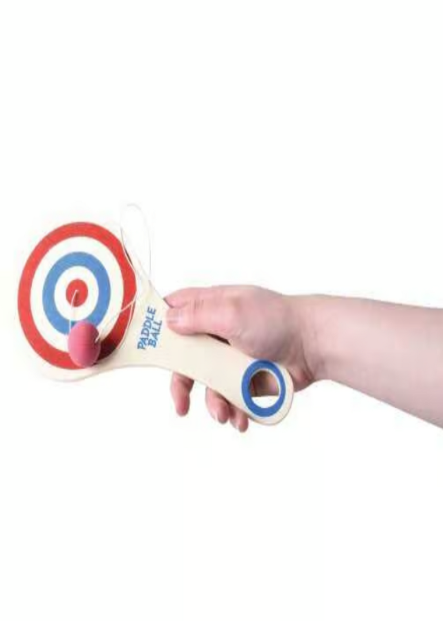 BULLS EYE PADDLE BALL