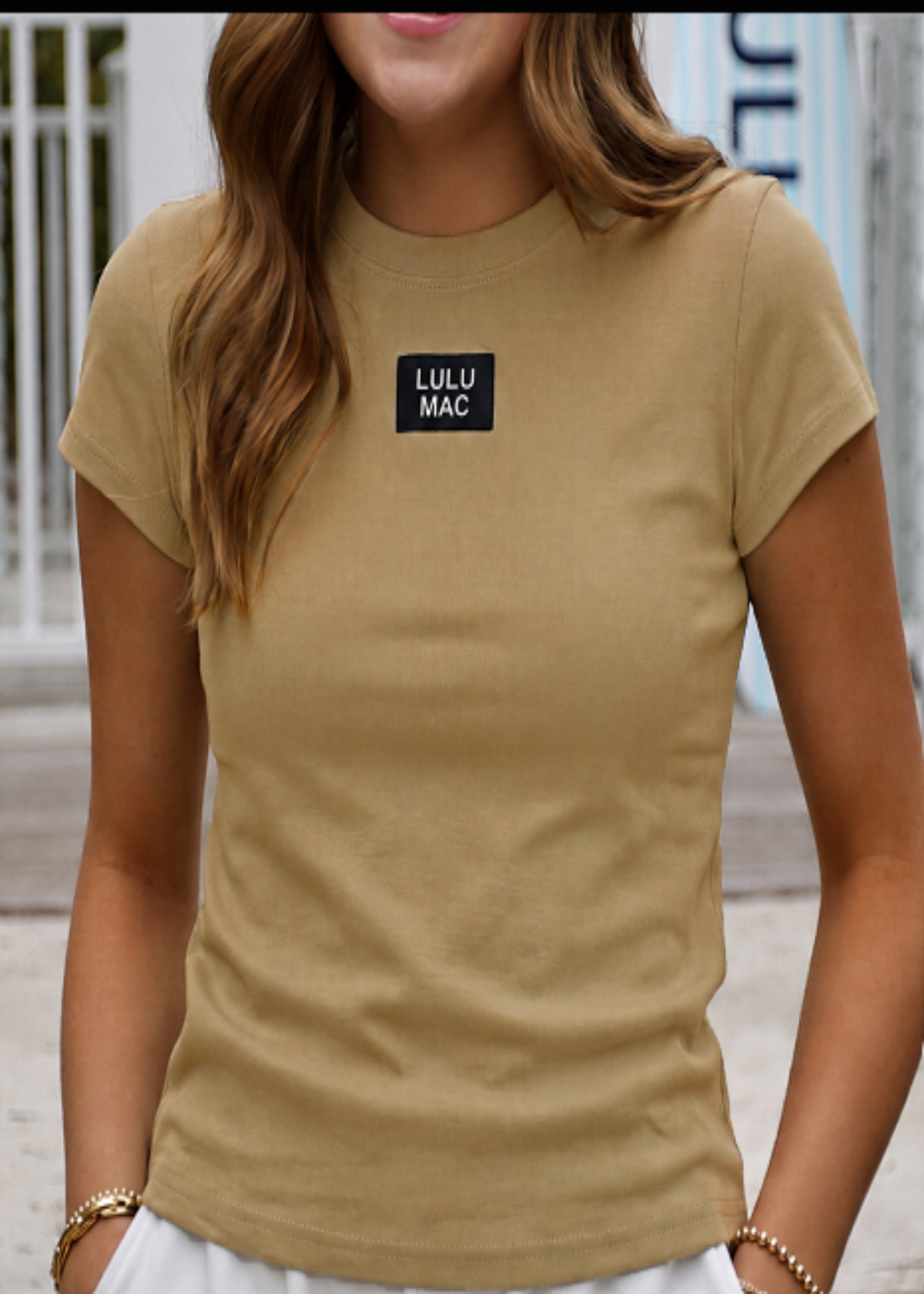 BABY DOLL TOP - DARK TAUPE