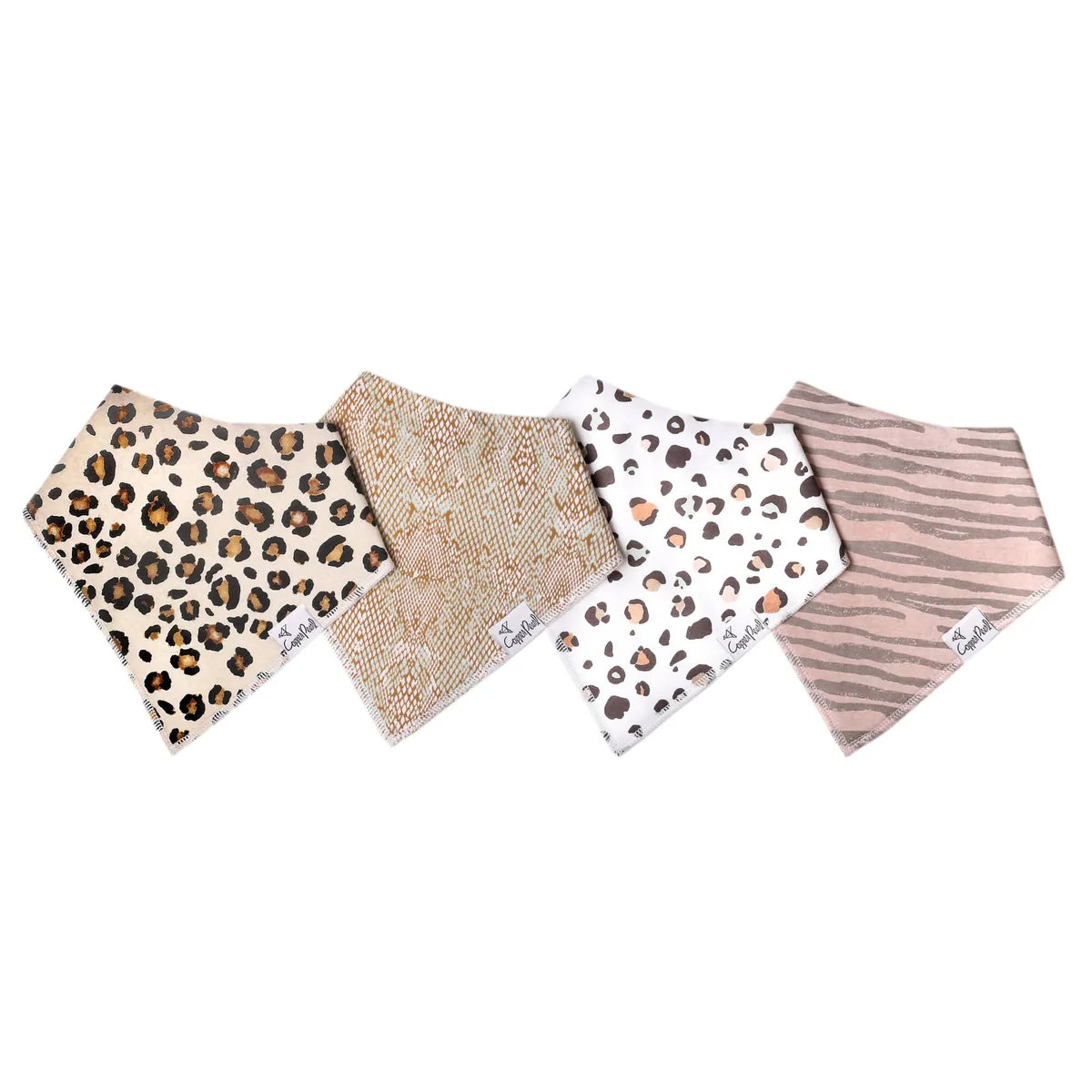 Zara Baby Bandana Bib Set (4-pack)